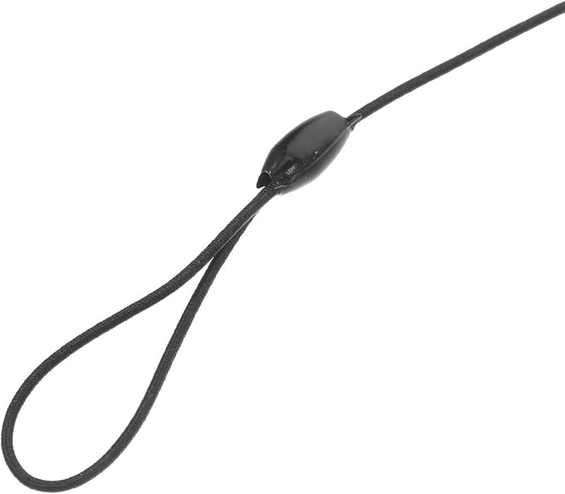 High Elasticity Lanyard For ID Badges Stylus Pens Masks 10Pcs Black - Image 4
